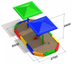 Песочница Колизей-2 для детской площадки, фото 2 Песочница Колизей-2 для детской площадки, фото 2