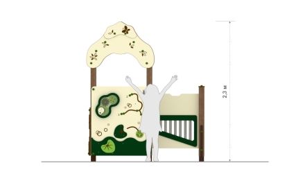 FUN-terra Детский игровой домик с музыкальной панелью ДС-20-01, фото 3