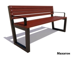 Парковая скамейка Ставрополь, Сосна 1,2 м, фото 3