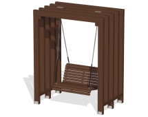 Парковые качели Молодость Парковые качели Молодость