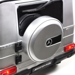 Электромобиль Mercedes-Benz G65 AMG 4WD серебро, фото 10