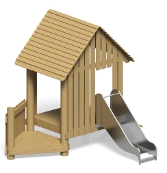 Игровой комплекс Эко Малыш ИК-223 для детской площадки, фото 3 Игровой комплекс Эко Малыш ИК-223 для детской площадки, фото 3