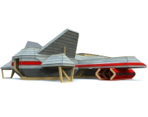 Игровой комплекс TORUDA WOOD Самолет СУ-35