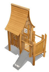 Игровой комплекс Эко VST 0037 для детской площадки, фото 1 Игровой комплекс Эко VST 0037 для детской площадки, фото 1