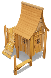 Игровой комплекс Эко VST 0037 для детской площадки, фото 2 Игровой комплекс Эко VST 0037 для детской площадки, фото 2