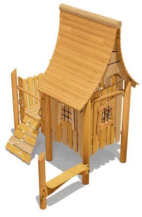 Игровой комплекс Эко VST 0037 для детской площадки, фото 2