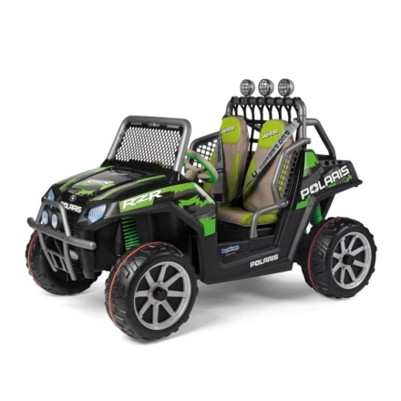 Электромобиль Багги Peg-Perego Polaris Ranger RZR Green Shadow, фото 2