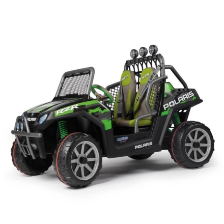 Электромобиль Багги Peg-Perego Polaris Ranger RZR Green Shadow, фото 3