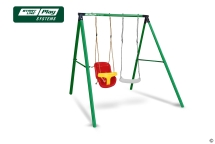 Качели SLP SYSTEMS 2 секции + сиденье с фиксацией желтое + сиденье лодочка белое