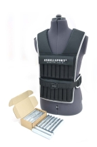 Жилет WORKOUT 16 кг (груз 0,5 кг -32 шт) с грузами (4 комплекта грузиков UTK-8001) Жилет WORKOUT 16 кг (груз 0,5 кг -32 шт) с грузами (4 комплекта грузиков UTK-8001)