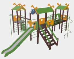 Детский игровой комплекс TORUDA Дино Долина 3D 06060, фото 1