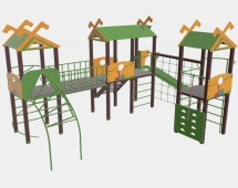 Детский игровой комплекс TORUDA Дино Долина 3D 06060 Детский игровой комплекс TORUDA Дино Долина 3D 06060