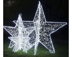 Световая фигура Светящаяся звезда 100 см