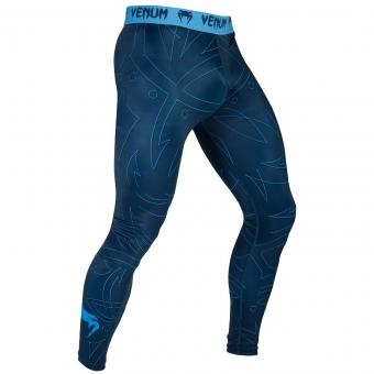 Компрессионные штаны Venum Nightcrawler - Navy Blue, фото 1