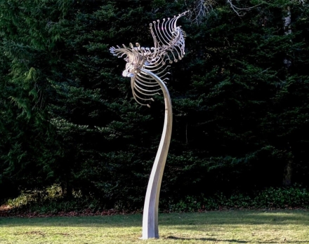 Скульптура из нержавеющей стали Мираж, фото 2