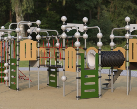 Детский спортивно-игровой комплекс Romana 057.28.00, фото 4