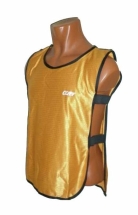 Манишка футбольная CLIFF оранжевая р.2XL (40-42)