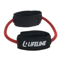 Амортизатор для ног с манжетами Lifeline Monster Walk, цвет: красный Амортизатор для ног с манжетами Lifeline Monster Walk, цвет: красный