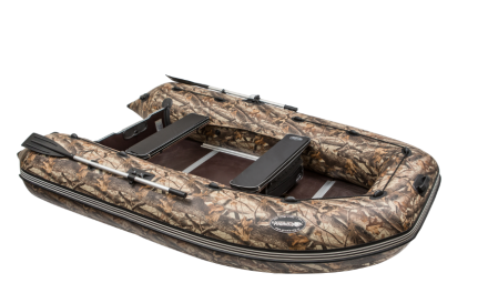 Пиранья 380 Q5 SL Gold (камуфляж) + комплект накладки с сумкой (моторная лодка), фото 1