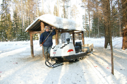 Снегоход РУССКАЯ МЕХАНИКА Буран 4А, фото 4