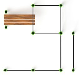 Воркаут 108 зеленый ВТ 12.21-02, фото 5 Воркаут 108 зеленый ВТ 12.21-02, фото 5