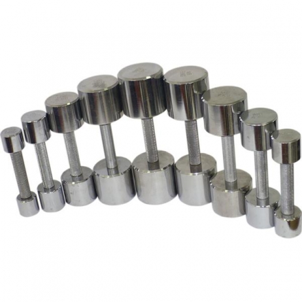 Гантель хромированная «фитнесс» 1,5 кг, фото 1