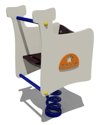 Качалка на пружине Печка 04201 для детской площадки, фото 1