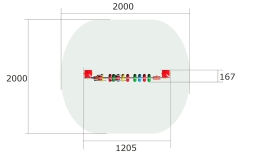 Развивающий элемент Кондитерская РЭ019 для детской площадки, фото 4 Развивающий элемент Кондитерская РЭ019 для детской площадки, фото 4