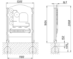 Развивающий элемент Кондитерская РЭ019 для детской площадки, фото 3 Развивающий элемент Кондитерская РЭ019 для детской площадки, фото 3