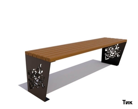 Банкетка Роза, Сосна 1,2 м, фото 2