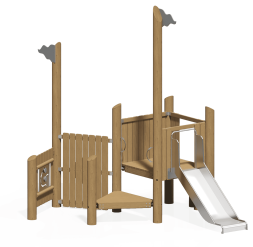 Игровой комплекс Эко ИК-247 для детской площадки Игровой комплекс Эко ИК-247 для детской площадки