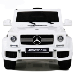 Детский электромобиль Mercedes Benz G63 LUXURY 2.4G - White - HL168-LUX-W, фото 2