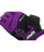 Перчатки для фитнеса SU-113, черные/фиолетовые/серые
