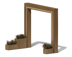 Арка с кашпо Цветочная галерея, фото 1