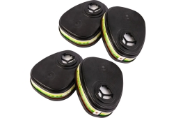 Фильтр противогазовый Jeta Safety ABEK1 для защиты от орган., неорган., кислых газов и аммиака, 4 шт. 6541/4, фото 1