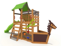 Детская площадка IgraGrad W2s, Салатовый, фото 2