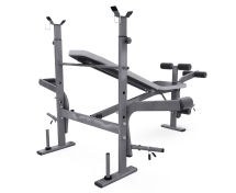 Скамья со стойками под штангу DFC D702 PRO широкий хват