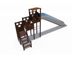 Игровой комплекс Миндаль (горка Н-2000) ДИО 10219, фото 2