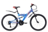 Изображение товара Велосипед Black One Ice FS 24 сине-красный