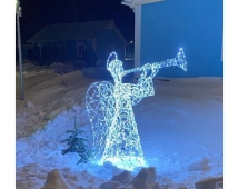 Световая фигура Ангел №3 a002