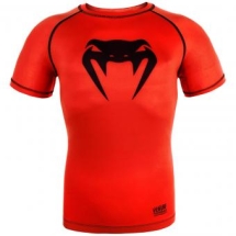 Рашгард Venum Contender 3.0 Red/Black S/S