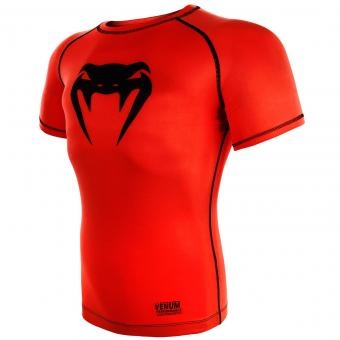 Рашгард Venum Contender 3.0 Red/Black S/S, фото 2