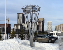 Скульптура из нержавеющей стали Ниагара