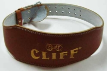 Пояс тяжелоатлета LB 6 (кожа), цвет: коричневый р.2XL