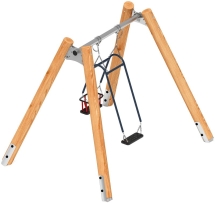 Качели семья (Лиственница) ИО 11.Р.07.01-Л.И1 Качели семья (Лиственница) ИО 11.Р.07.01-Л.И1