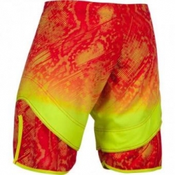 Шорты ММА Venum &quot;Fusion&quot; Fightshorts - Orange Yellow, фото 2