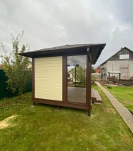 Застекленная беседка АННЭТ Застекленная беседка АННЭТ