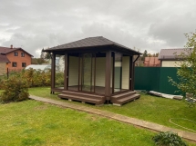 Застекленная беседка АННЭТ Застекленная беседка АННЭТ