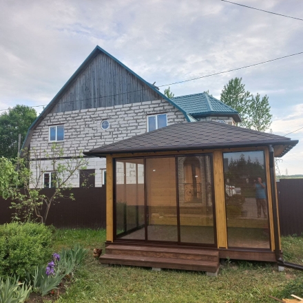 Застекленная беседка АННЭТ, фото 6