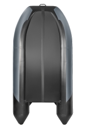 YACHTMAN-280 СК (Яхтман) серый-черный (лодка ПВХ под мотор с усилением), фото 8